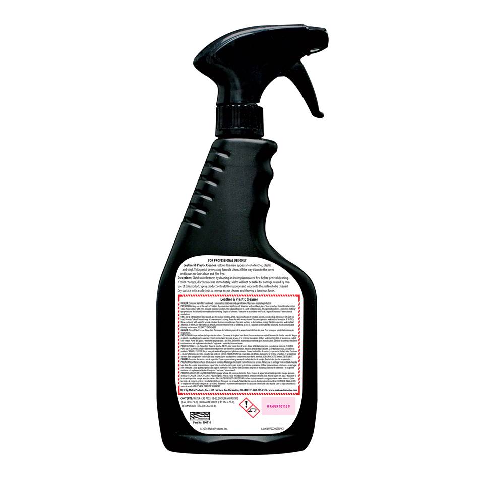 LEATHER & PLASTIC CLEANER - Imagen 2